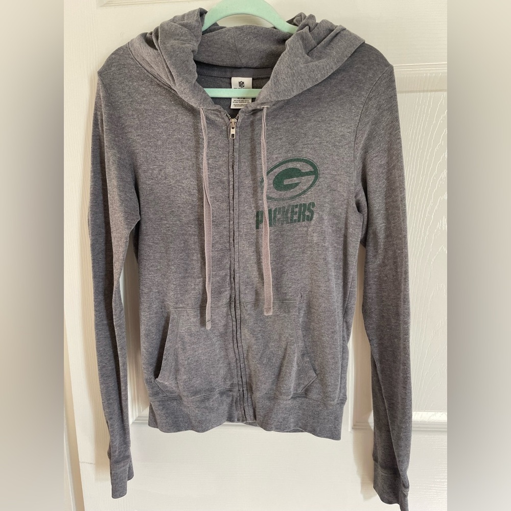 Victoria's Secret Pink - Gray Hoodie Green Bay Packers